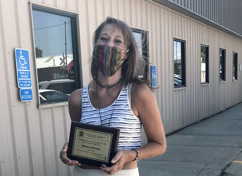 Steele/Waseca Drug Court graduate 1